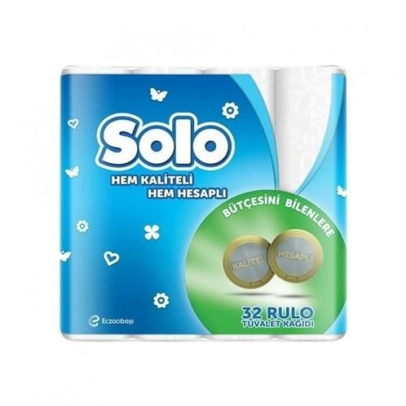 Solo Tuvalet Kağıdı 32 Rulo Akıllı Seçim