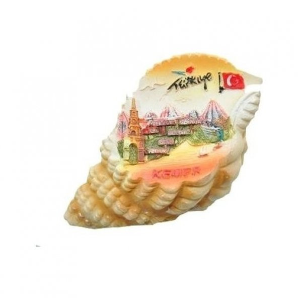 İstiridye Antalya Görselli Hediyelik Küçük Biblo ürün görseli