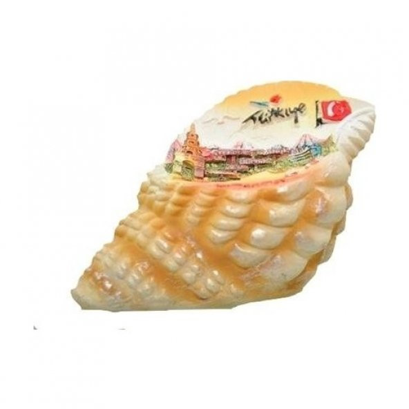 İstiridye Antalya Görselli Hediyelik Küçük Biblo - Resim 2