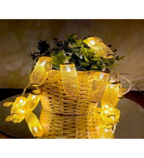 Hdmarketim Kaktüs10lu Dekoratif LED Lamba (2 Metre) - 2