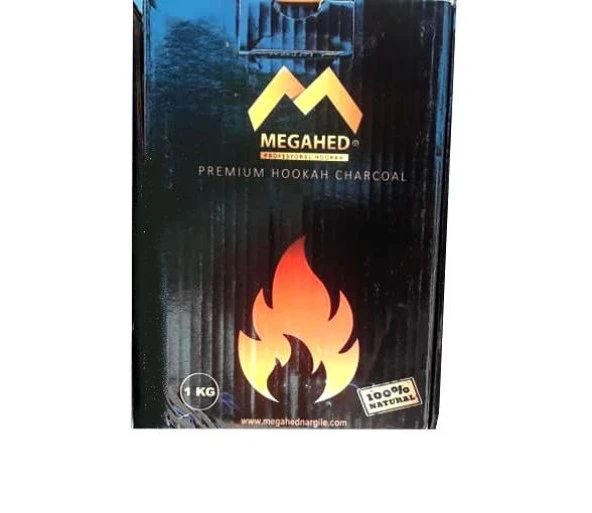 Hdmarketim İthal A Sınıfı Küp Nargile Kömürü 1kg Hindistan Cevizi 100 Doğal - 2
