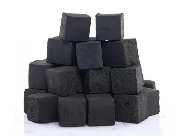Hdmarketim İthal A Sınıfı Küp Nargile Kömürü 1kg Hindistan Cevizi 100 Doğal - 3