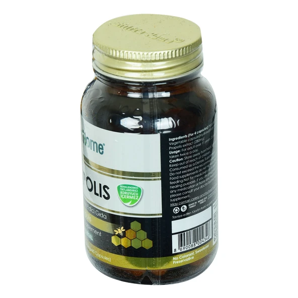 Aksuvital Shiffa Home Propolis Diyet Takviyesi 470 Mg x 60 Kapsül - Resim 5