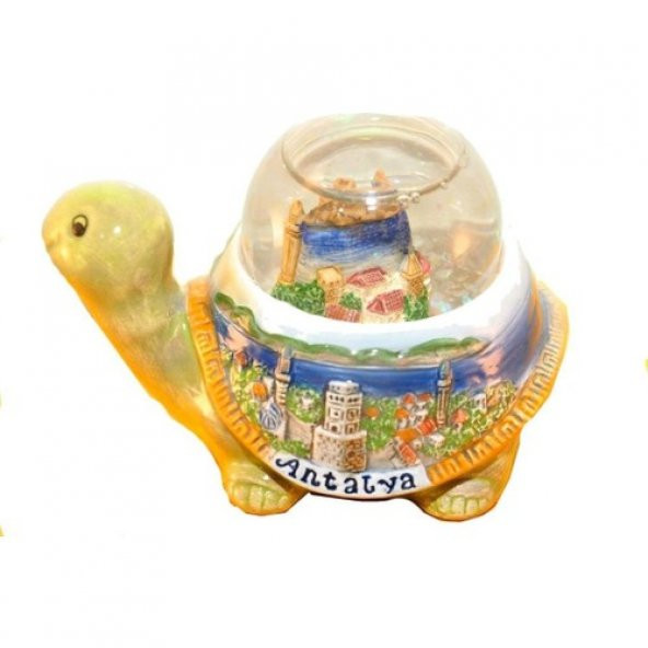 Kar Küresi Sevgiliye Hediye SuluKüre Hediyelik Eşya Seramik Biblo - 2