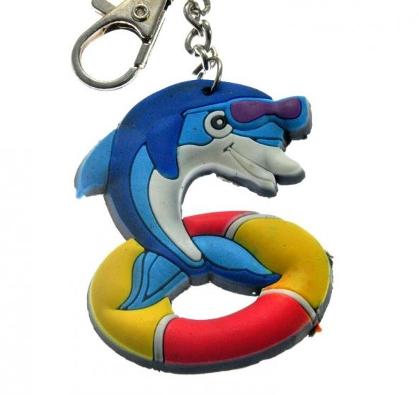 Hdmarketim Sevimli Yunus Figürlü Anahtarlık 5924 - 2