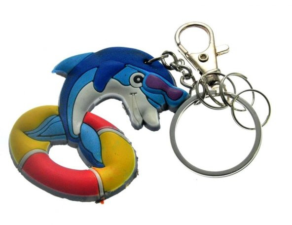 Hdmarketim Sevimli Yunus Figürlü Anahtarlık 5924 - 3