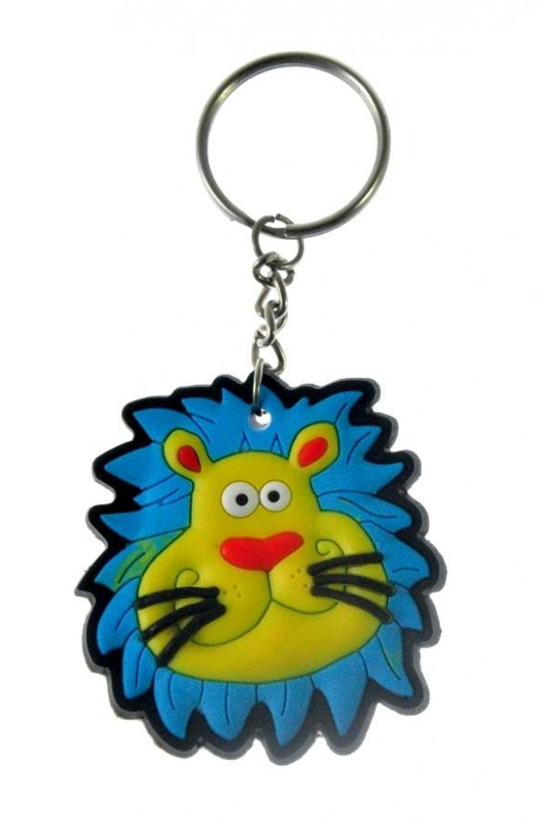 Hdmarketim Sevimli Aslan Figürlü Anahtarlık 5943