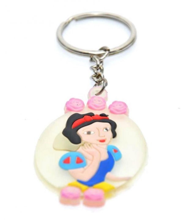 Hdmarketim Sevimli Pamuk Prenses Figürlü Anahtarlık 6043 - Resim 3