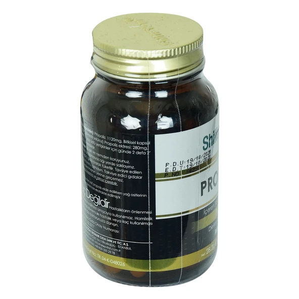 Shiffa Home Propolis Diyet Takviyesi 470 Mg x 60 Kapsül - Resim 3