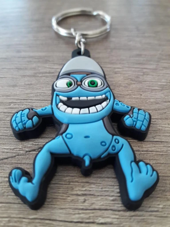 Hdmarketim Sevimli Crazy Frog Figürlü Anahtarlık 5975 - Resim 3
