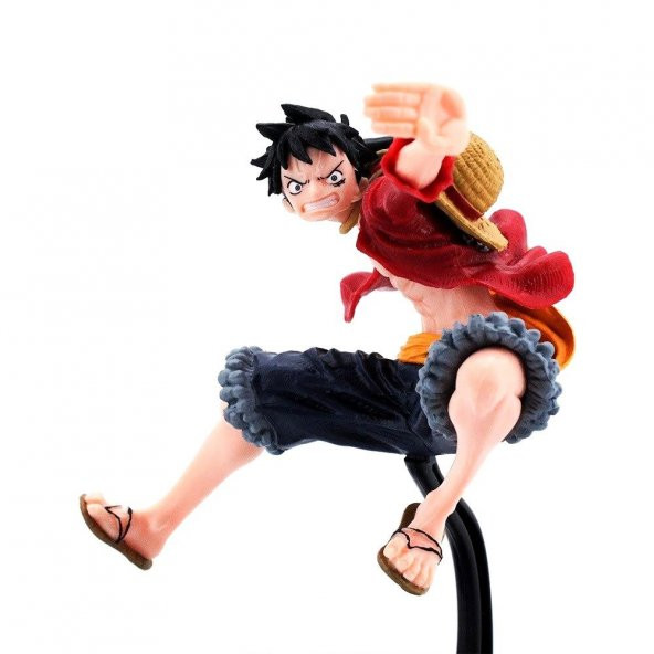 Hdmarketim Japon Figür Korsan Koleksiyon PVC Luffy Model oyuncak18CM
