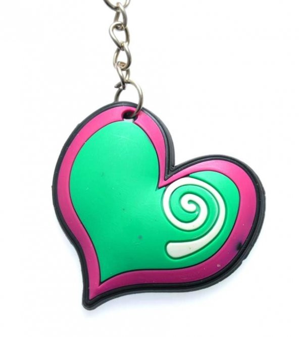 Hdmarketim Sevimli Kalp Figürlü Anahtarlık 5981 - Resim 2