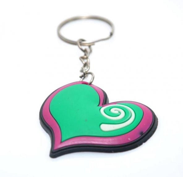 Hdmarketim Sevimli Kalp Figürlü Anahtarlık 5981 - Resim 3