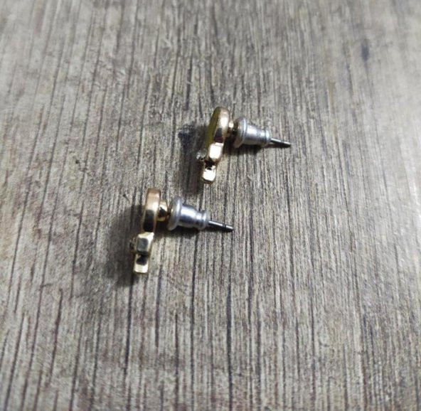 Hdmarketim Dondurma Figürlü Swarovski Taşlı Sarı Küçük Küpe - 2