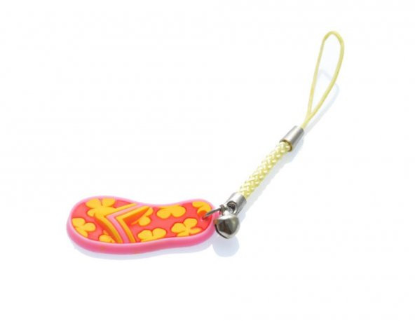 Hdmarketim Sevimli Turuncu Terlik Figürlü Çanta Ve Anahtarlık Süsü - 3