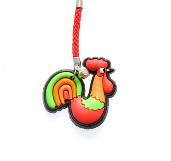 Hdmarketim Sevimli Tavuk Figürlü Çanta Ve Anahtarlık Süsü - 2