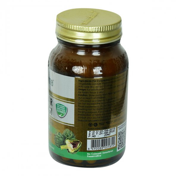 Aksuvital Shiffa Home Enginar Yaprağı Diyet Takviyesi 590 Mg x 60 Kapsül - 2