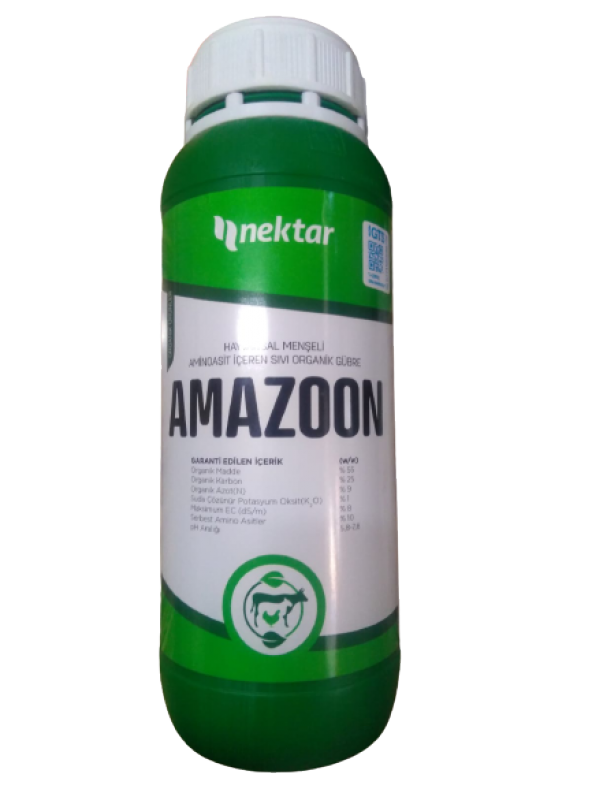 Amazon Hayvansal Menşeli Aminoasit Sıvı Organik Gübre (1 Litre)