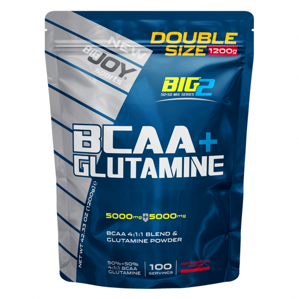 Bigjoy Big2 Bcaa + Glutamine Double Size Karpuz 1200 Gr 100 Servis