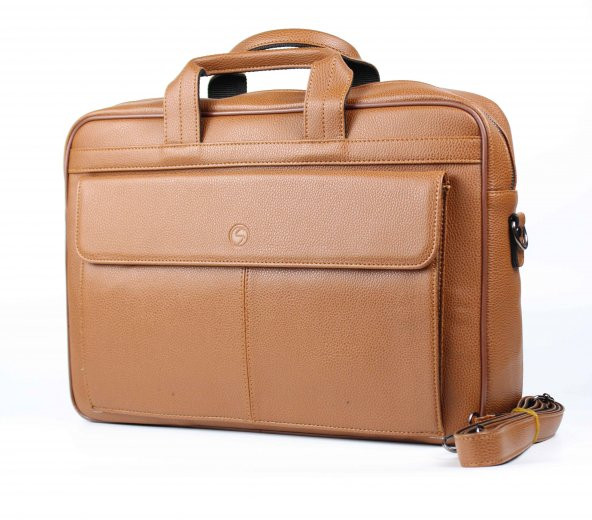 SWISS POLO CLUB TABA DERİ EVRAK VE NOTEBOOK ÇANTASI