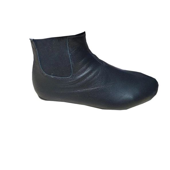 Keçi Derisi Fermuarlı ve Bileği Lastikli Mes - 11