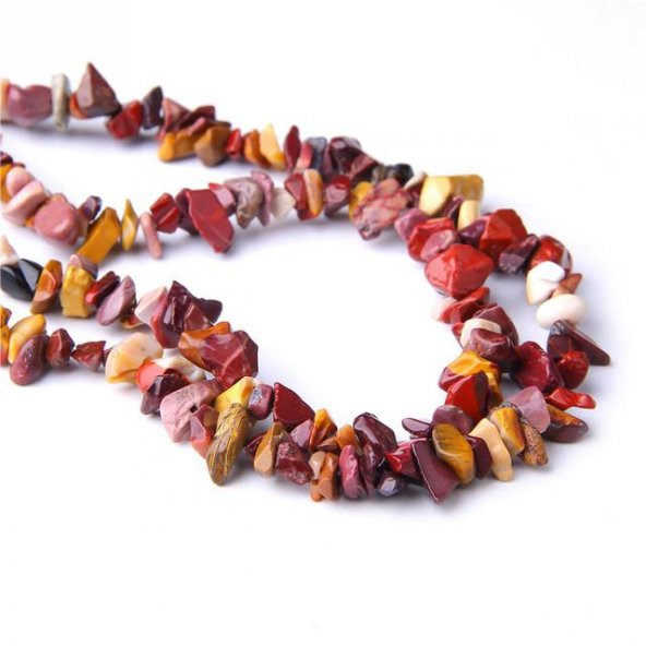 Mokaik Jasper Taşı Kırık Doğaltaş Dizisi, 80cm Kırıktaş Doğal Taş - 3