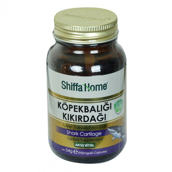 Aksuvital Shiffa Home Köpek Balığı Kıkırdağı Diyet Takviyesi 900 Mg x 60 Kapsül - 4