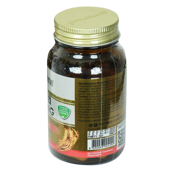 Shiffa Home Kırmızı Ginseng Diyet Takviyesi 850 Mg x 60 Kapsül - Resim 5