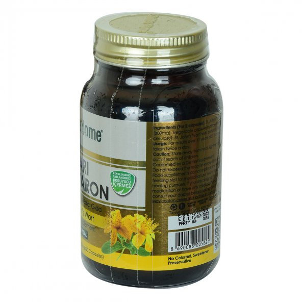 Shiffa Home Sarı Kantaron Diyet Takviyesi 560 Mg x 60 Kapsül - 2