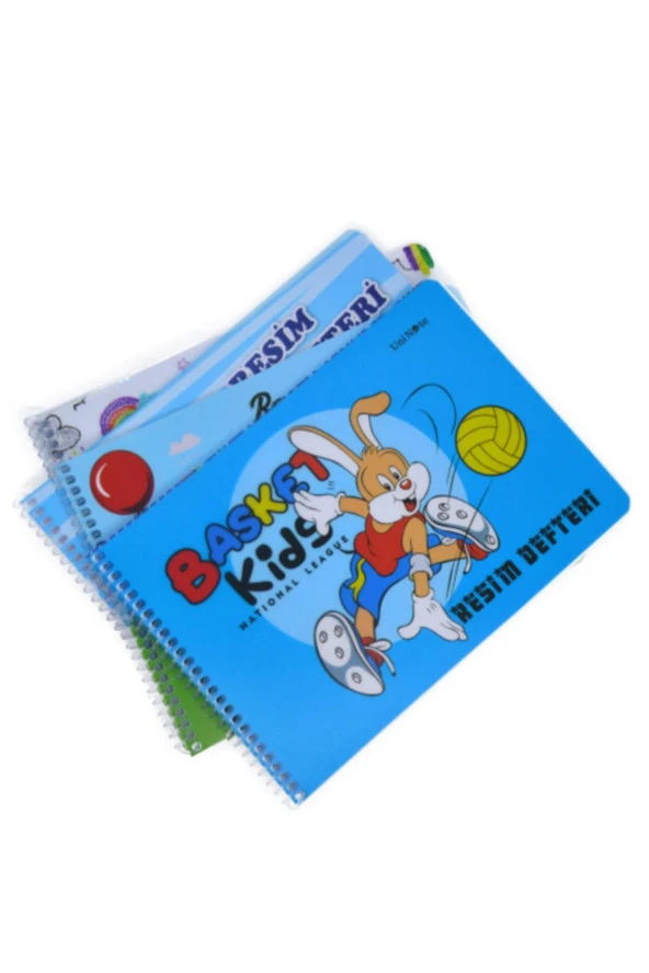 Çınar 17x24 Spiralli Resim Defteri Plastik Kapak 25 Yaprak Resim Defteri (1 Paket 12 Adet 17x24 Resim Defteri)