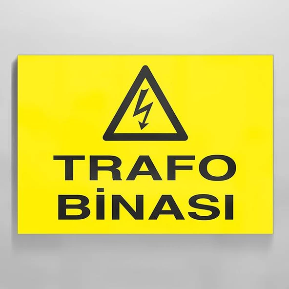 Trafo Binası Uyarı Levhası ürün görseli 1