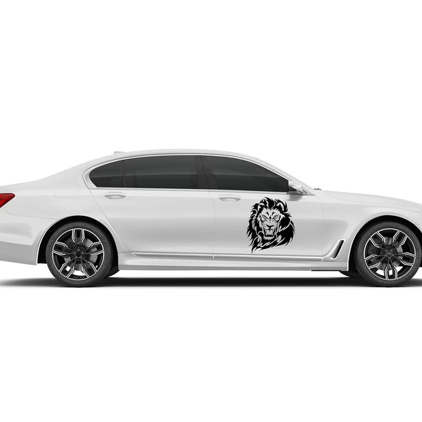 Folyo Sticker Kaplan - Resim 2