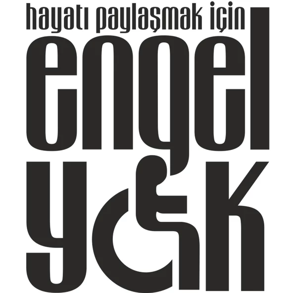 ENGEL YOK  FOLYO STİCKER ürün görseli 1