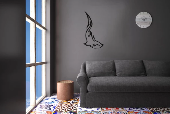 KÖPEK BALIĞI FOLYO STİCKER DERSTVE46151 - 2