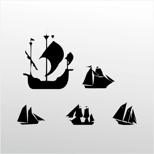Folyo Sticker Gemiler
