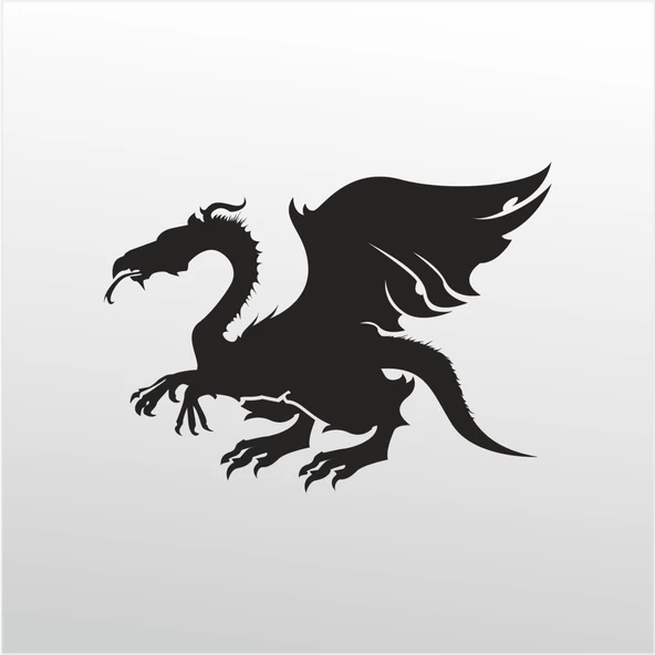 Folyo Sticker Ejderha