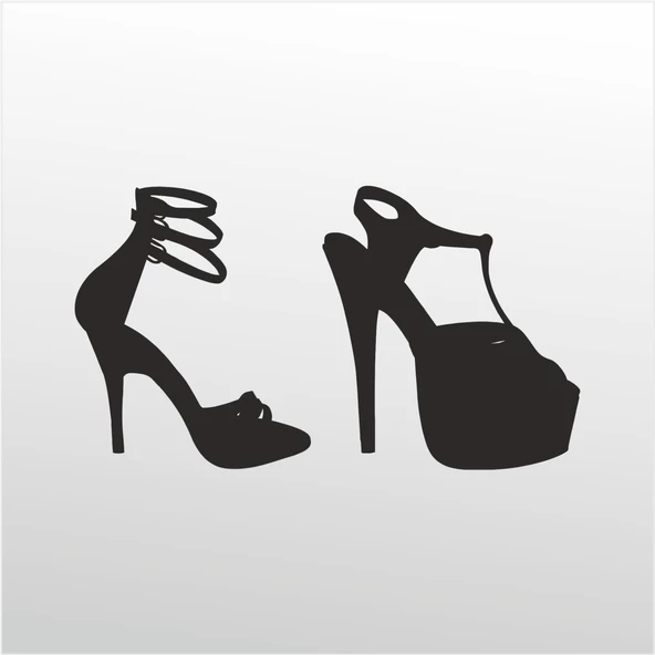 Folyo Sticker Kadın Ayakabıları ürün görseli