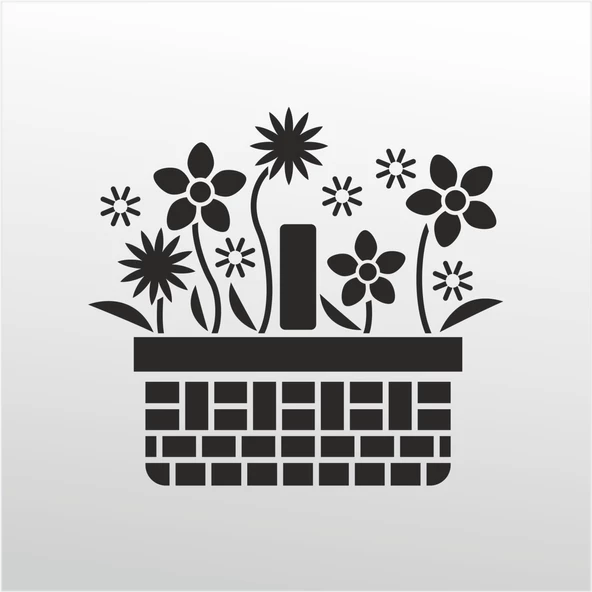 Folyo Sticker Papatya