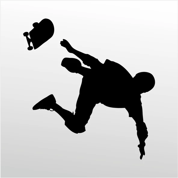 Folyo Sticker  Kaykaycı ürün görseli