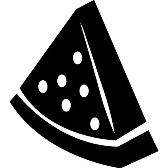 KARPUZ DİLİMİ FOLYO STİCKER ürün görseli 1