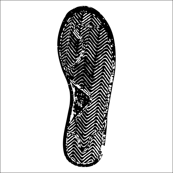 AYAKKABI İZİ FOLYO STİCKER DERSTV304