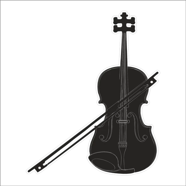 KEMAN FOLYO STİCKER ürün görseli