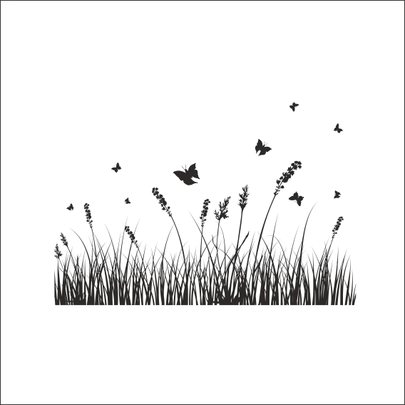 AĞAÇ VE GÜL RESİMLERİ FOLYO STİCKER ürün görseli