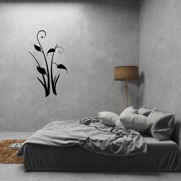 AĞAÇ VE GÜL RESİMLERİ FOLYO STİCKER - Resim 2