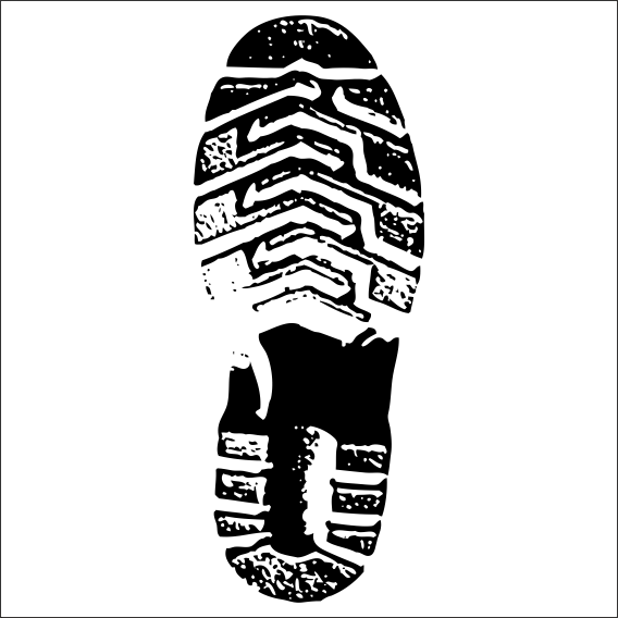 AYAKKABI İZİ FOLYO STİCKER