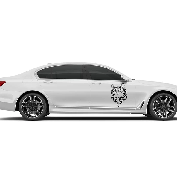 KEDİ FOLYO STİCKER - Resim 2