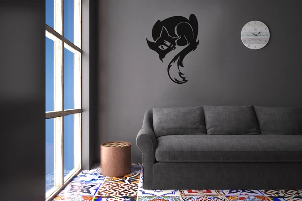 KEDİ FOLYO STİCKER - Resim 2