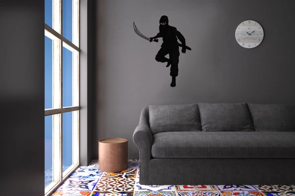 NİNJA FOLYO STİCKER - Resim 2