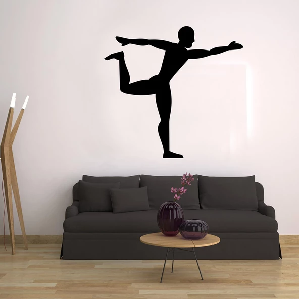 JİMLASTİKÇİ FOLYO STİCKER - Resim 2