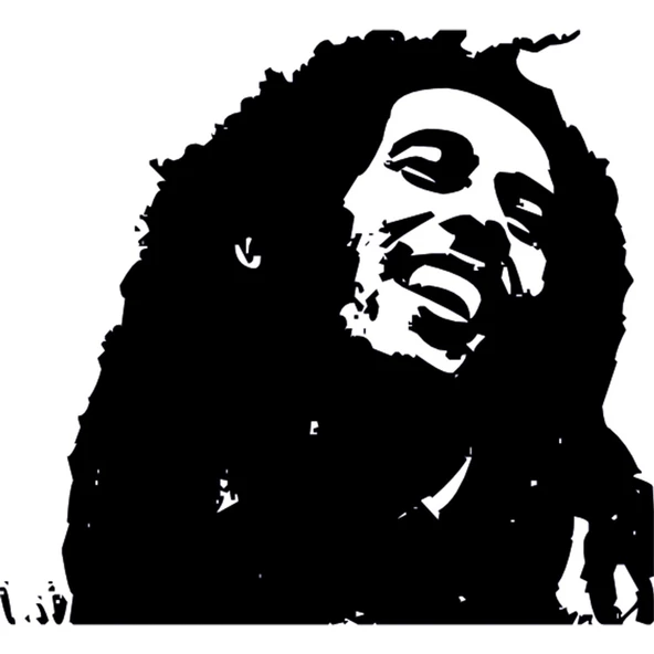 BOB MARLEY FOLYO STİCKER